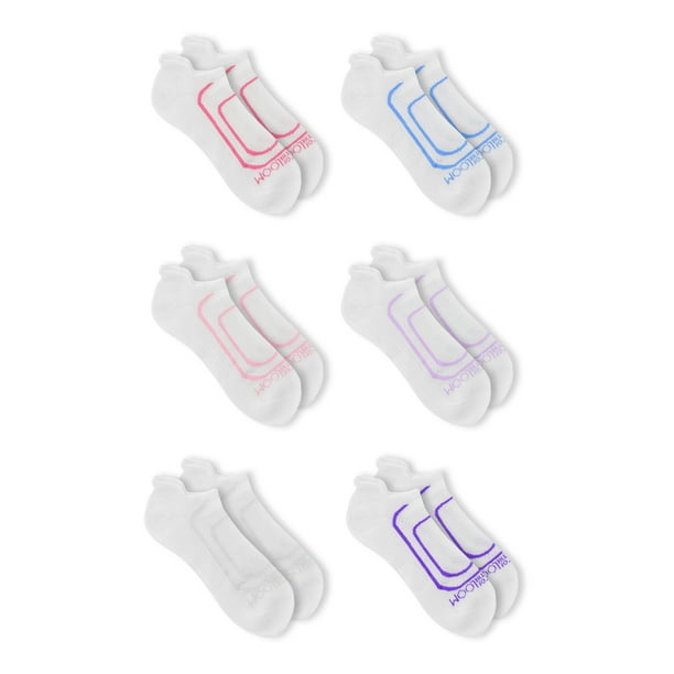 Fruit of the Loom Womens 6-Pair No Show Socks